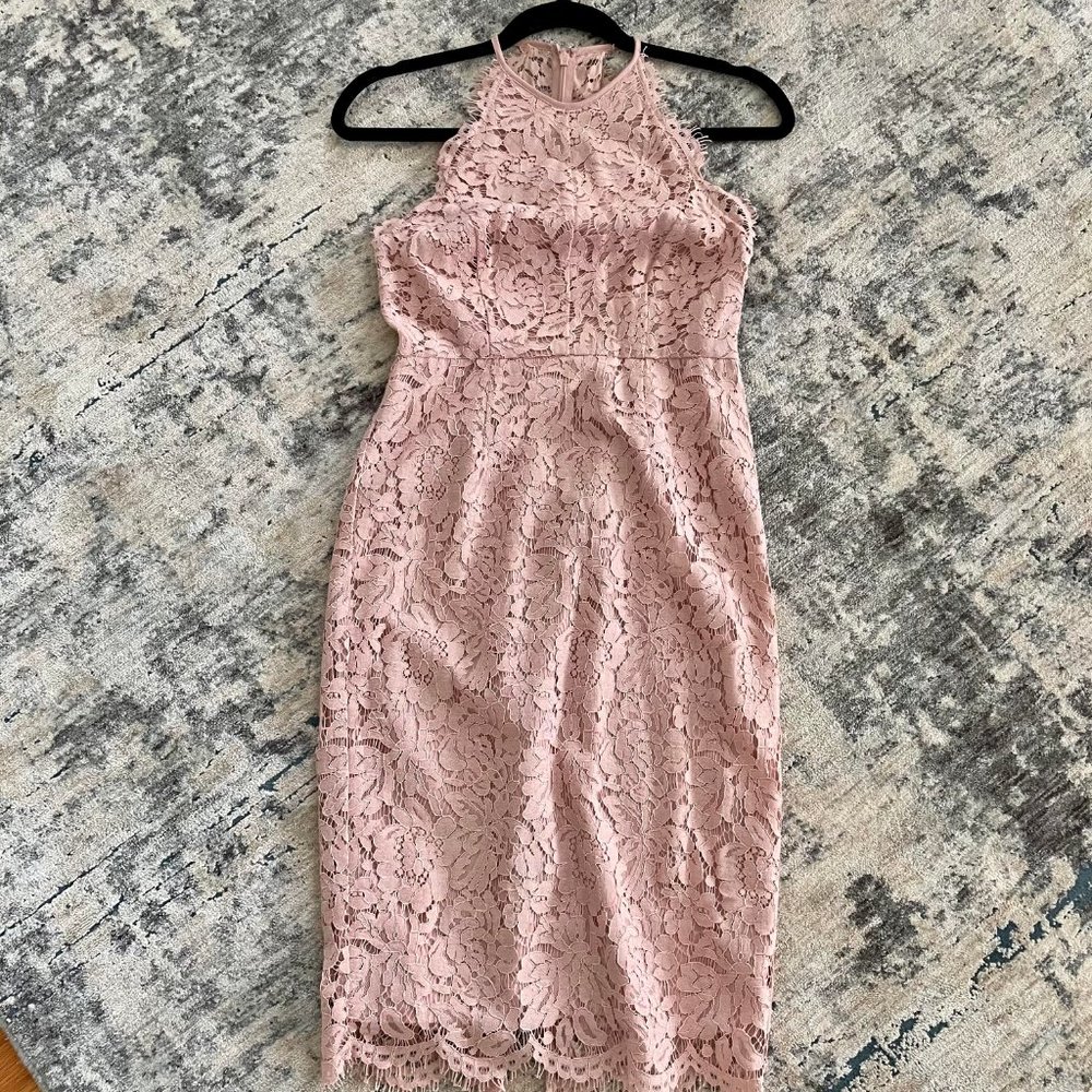 Asos halter party dress